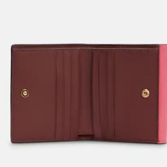 NEW 🎀 Coach Georgie Small Wallet In Colorblock - Picture 5 of 7